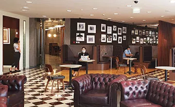 People meeting in a Serviced Office